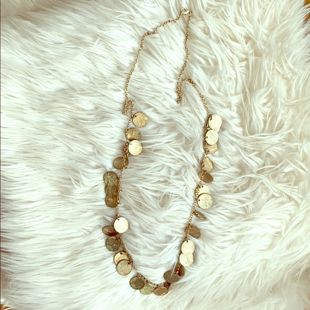 Gold necklace
